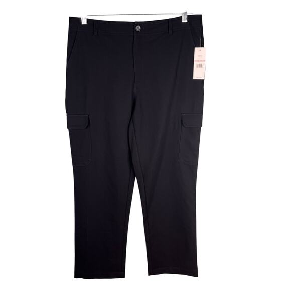 Nanette Lepore Pants Very Black 12 Pockets New - Picture 11 of 13